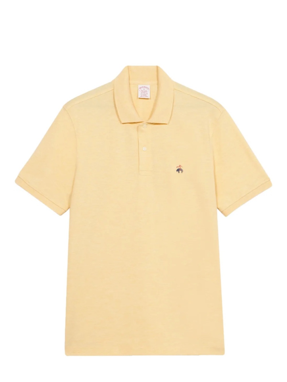 Brooks Brothers Light Yellow Polo Shirt